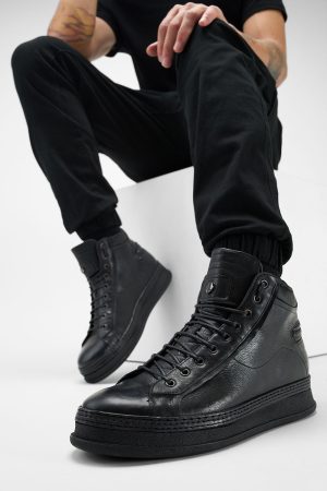 Men-wearing-COLE-black-welted-distressed-high-leather-sneakers-245045.jpg